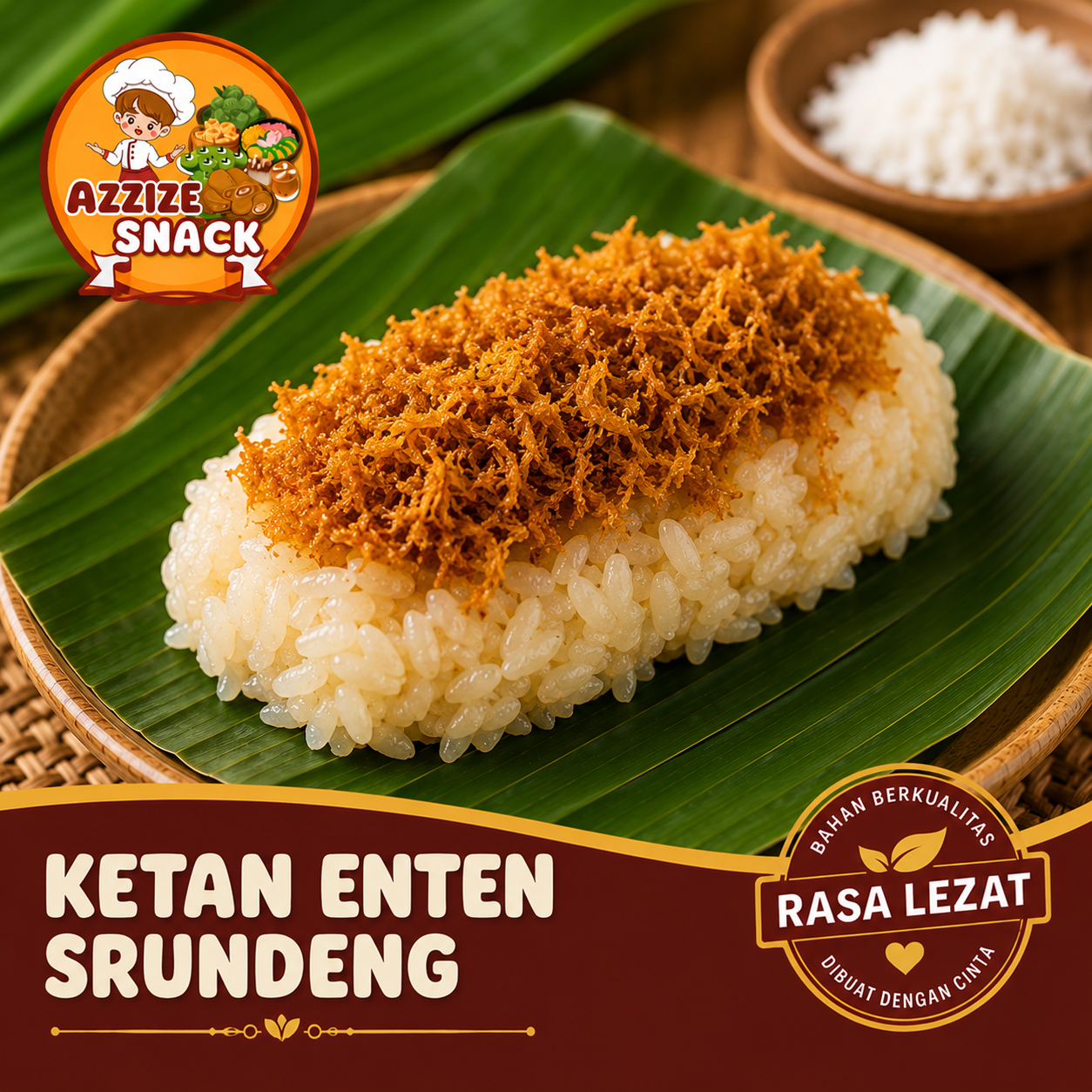 Ketan Enten Srundeng