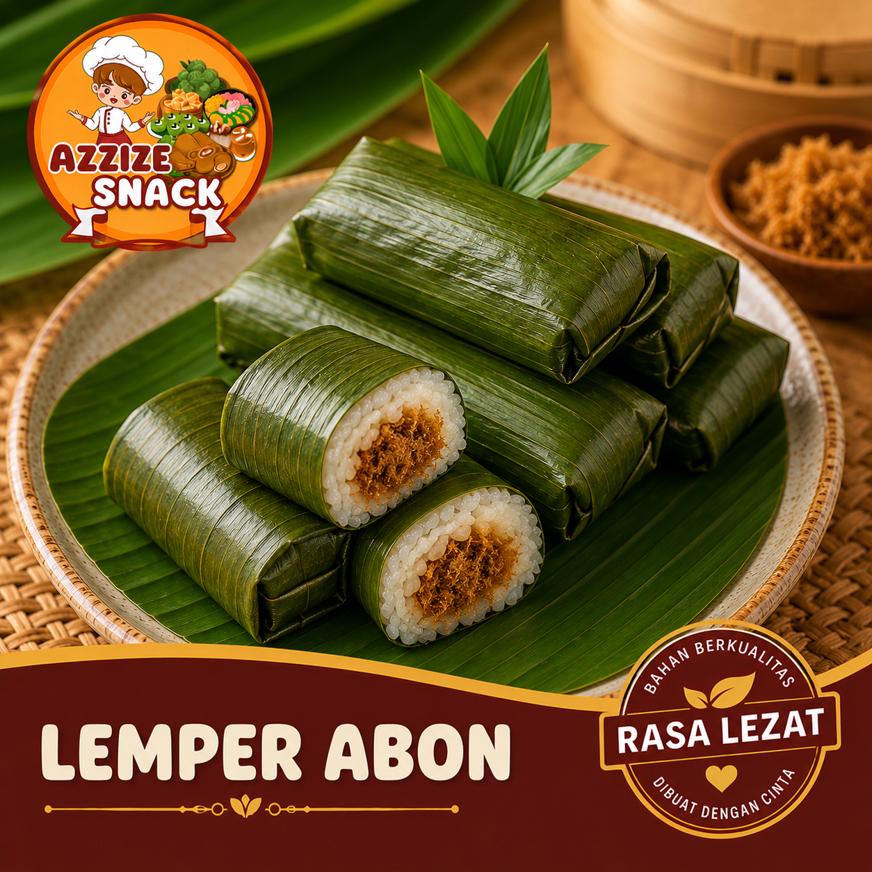 Lemper Abon