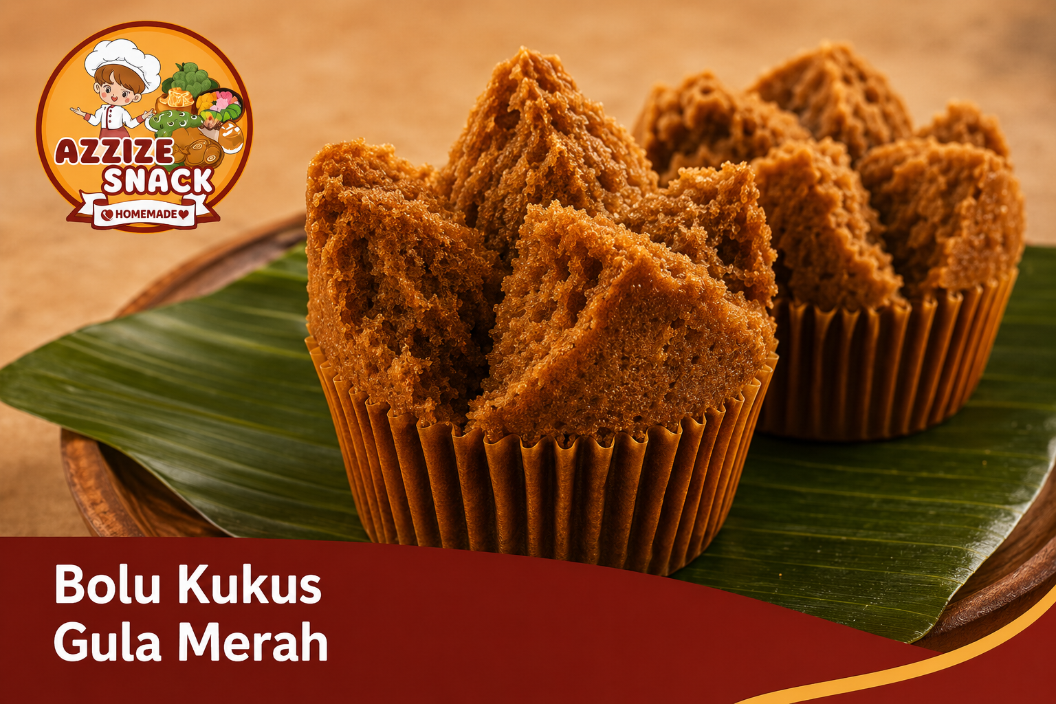 Bolu Kukus Gula Merah